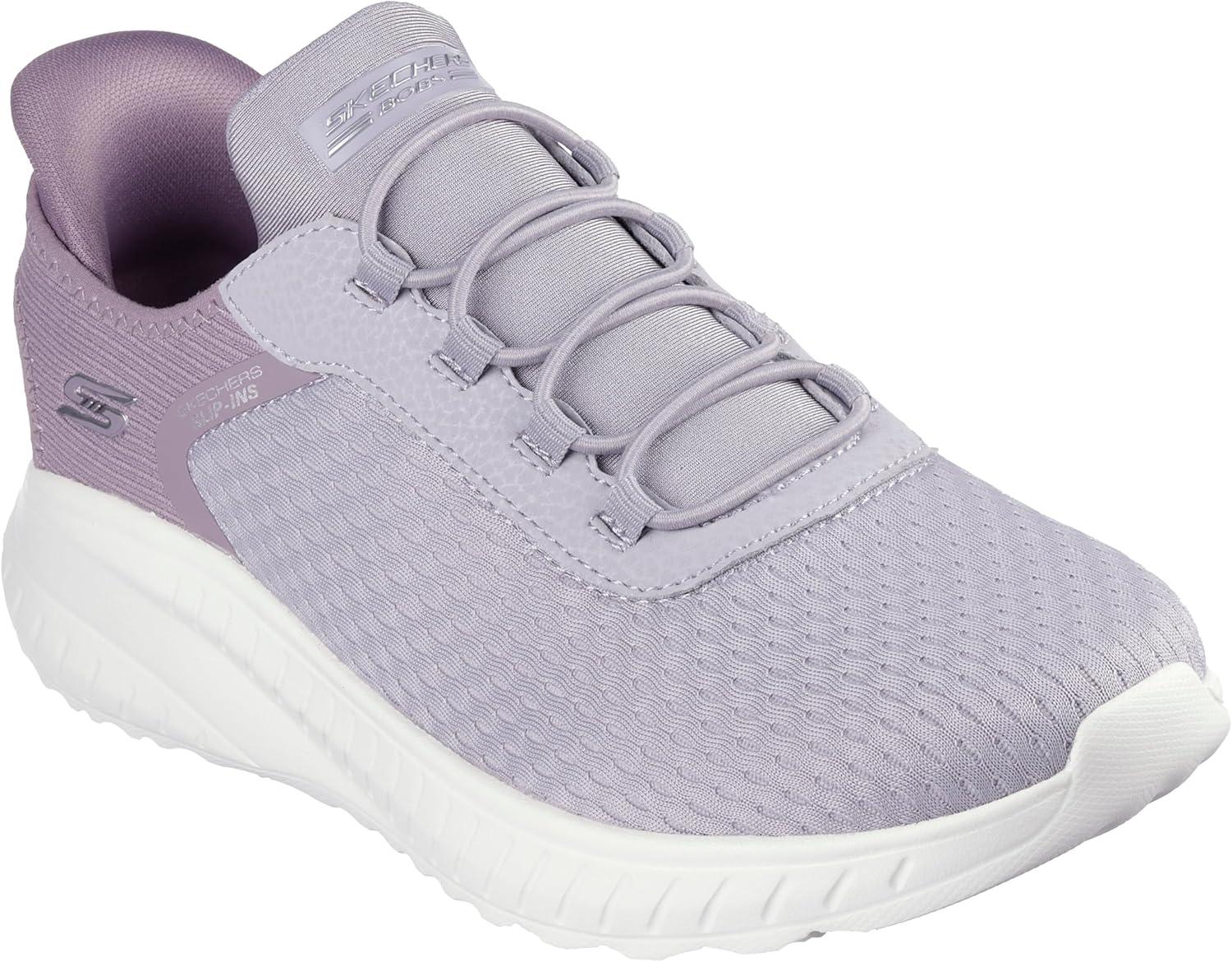 imageSkechers Womens Hands Free Slipins Skechers Bobs Squad Chaos in ColorSneakerLav