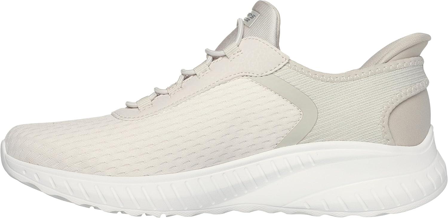 imageSkechers Womens Hands Free Slipins Skechers Bobs Squad Chaos in ColorSneakerOffwhite