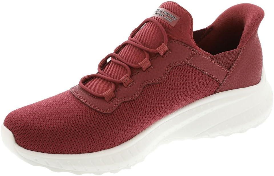 imageSkechers Womens Hands Free Slipins Skechers Bobs Squad Chaos in ColorSneakerRed