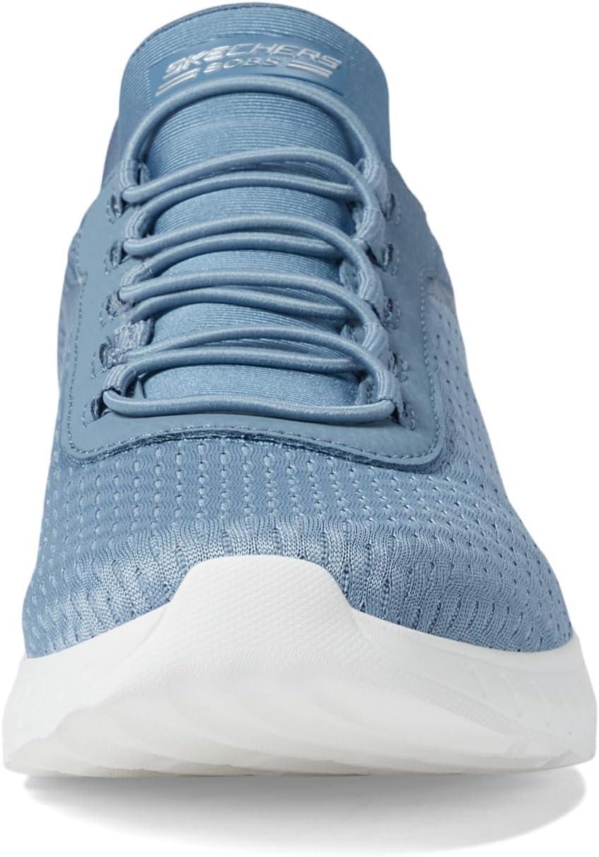 imageSkechers Womens Hands Free Slipins Skechers Bobs Squad Chaos in ColorSneakerSlate