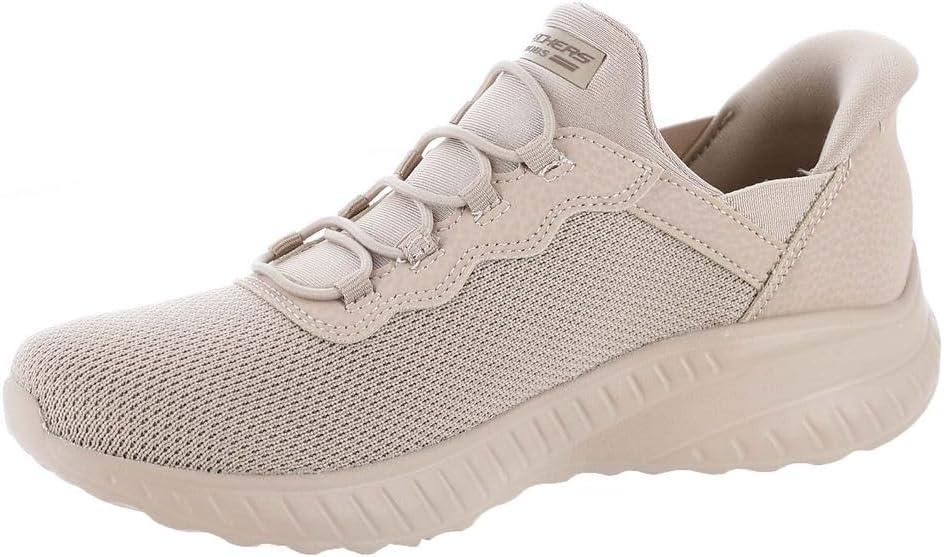 imageSkechers Womens Hands Free Slipins Skechers Bobs Squad Chaos  in ColorSneakerTan