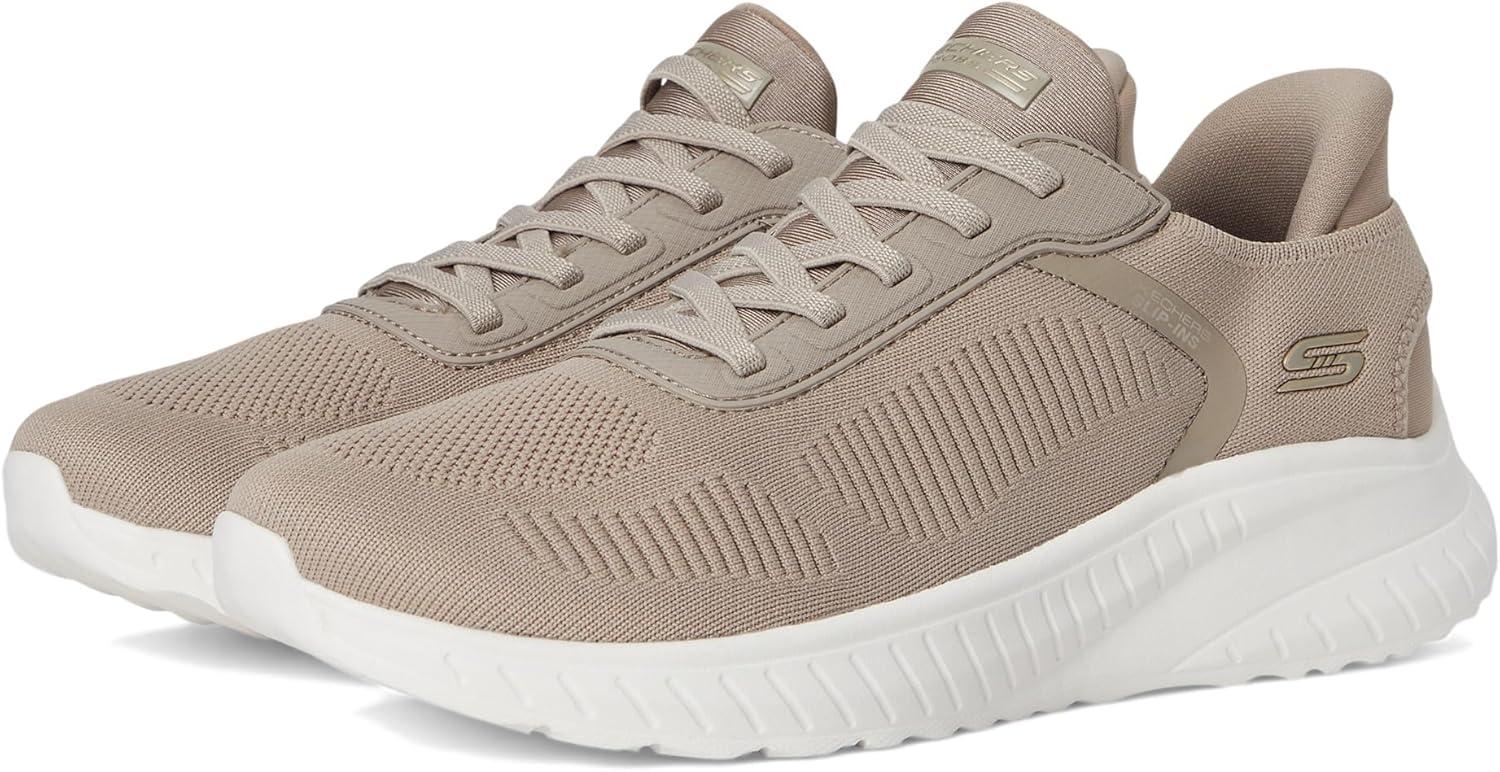 imageSkechers Womens Hands Free Slipins Skechers Bobs Squad Chaos in ColorSneakerTaupe