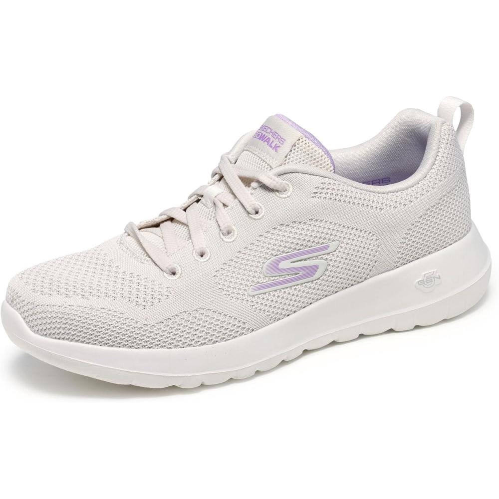 imageSkechers Womens Go Walk Joy VioletNaturalPurple