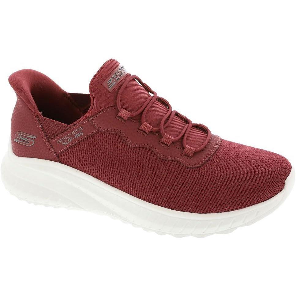 imageSkechers Womens Hands Free Slipins Skechers Bobs Squad Chaos in ColorSneakerRed