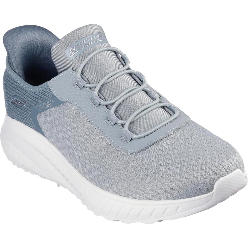 imageSkechers Womens Hands Free Slipins Skechers Bobs Squad Chaos in ColorSneakerSage