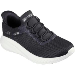 Skechers Womens Hands Free Slip-ins Skechers Bobs Squad Chaos – in ColorSneaker(Blk White)