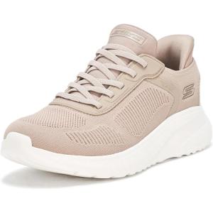 Skechers Womens Hands Free Slip-ins Skechers Bobs Squad Chaos – in ColorSneaker(Taupe)