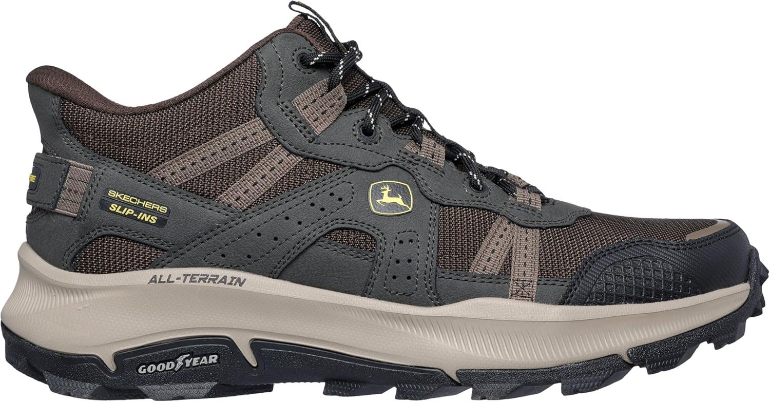 imageSkechers Mens John Deere Equalizer 50 Trail Inspired Mid Top Slip InsBrbk
