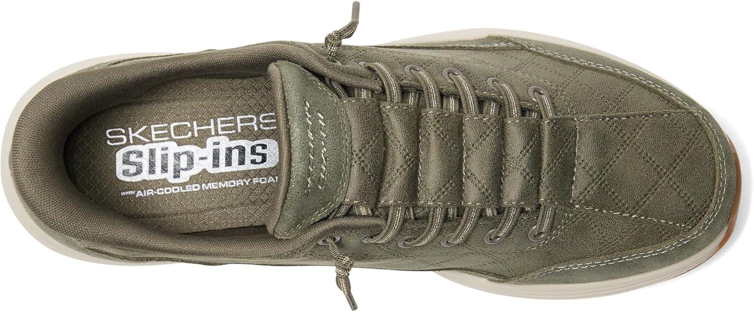 imageSkechers Womens Contour Foam Cozy Fit Hands Free SlipinsOlive