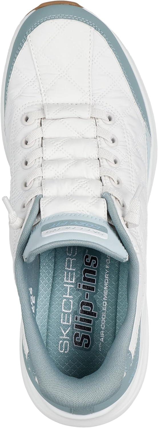 imageSkechers Womens Contour Foam Cozy Fit Hands Free SlipinsSagesage