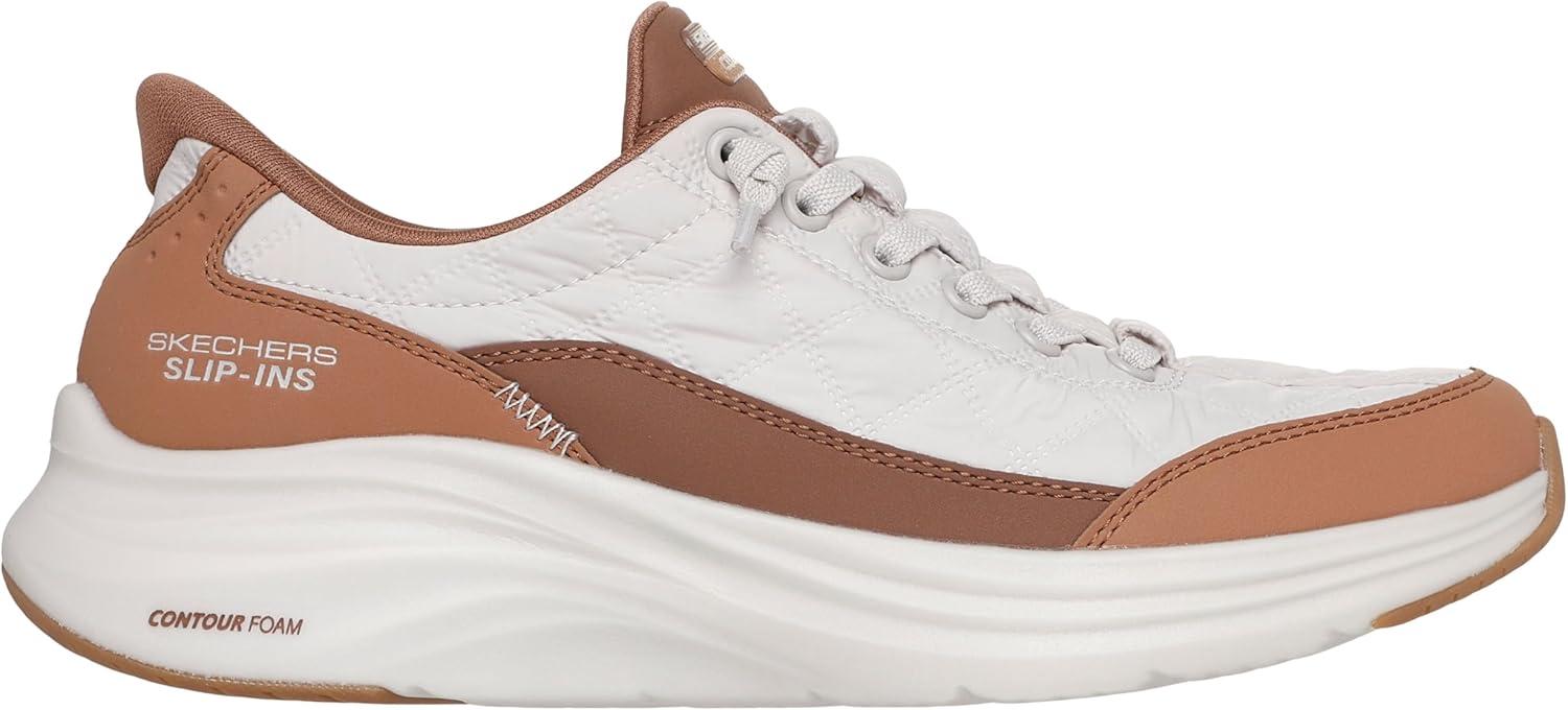 imageSkechers Womens Contour Foam Cozy Fit Hands Free SlipinsTantan