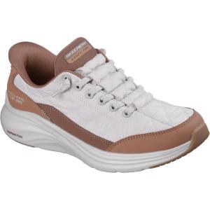 Skechers Womens Contour Foam – Cozy Fit Hands Free Slip-ins(Tan=tan)